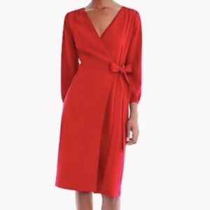 Red Wrap Dress